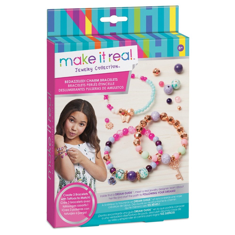 Make It Real: Rainbow DIY Colorful Dream Jewelry Kit - Create 3