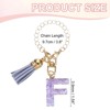 Unique Bargains Resin Lightweight Decorative Sparkling Purple Sequins Tumbler Cup Charm - 2 of 4