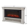 Bristow 66" Landscape Electric Fireplace by Real Flame - 3 of 4