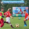 Vatos Blue Soccer Ball Game Set for Toddlers, Indoor Outdoor Backyard Toss Games with Velcro Balls - 4 of 4