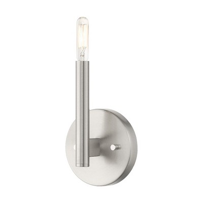 Livex Lighting Copenhagen 1 - Light Wall Light in  Brushed Nickel