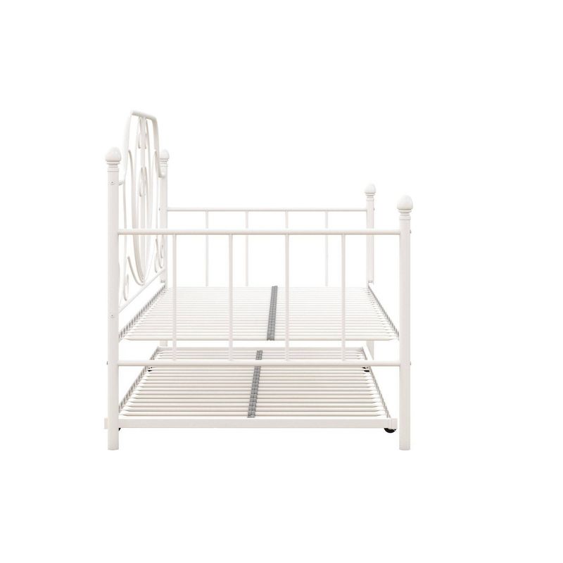 Twin Leila Metal Daybed and Trundle White - Room &#38; Joy, 6 of 13