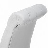 GDFStudio Emerson Contemporary Tufted Rolltop Dining Chairs (Set of 2) - 3 of 4