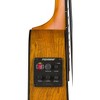 Luna Bari-Bass Quilt Top Acoustic Electric Ukulele Satin Natural - 4 of 4