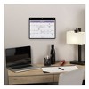 Monthly Desk/Wall Calendar with Plastic Backboard and Bonus Pages, 11 x 8, White/Violet/Red Sheets, 12-Month (Jan-Dec): 2025 - 4 of 4