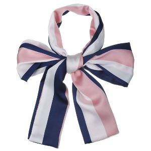 Allegra K Women's Polka Dot Long Skinny Double-Sided Scarf 57.87*5.12"(L*W) - 1 of 4