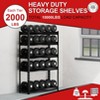 Atlas Shelving 5-Tier 48"x18"x72" Garage Shelving Heavy Duty Loads 10000lbs Dark Gray: Steel, Adjustable Shelves, Rust-Resistant - 4 of 4