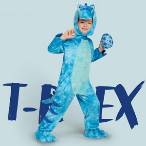 Joyfy Halloween Dinosaur Costume for Kids Toddler Dinosaur Costume with Egg for Baby Child Halloween Dress-up Party - 1 of 4
