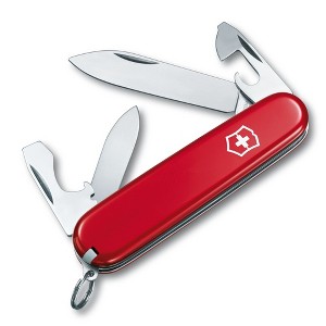 Victorinox Recruit 10 Function Red Pocket Knife - 1 of 4