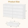 6/7/8 Drawer Dresser - Large Wooden Storage Chest for Bedroom, Nursery & Entryway - 2 of 4