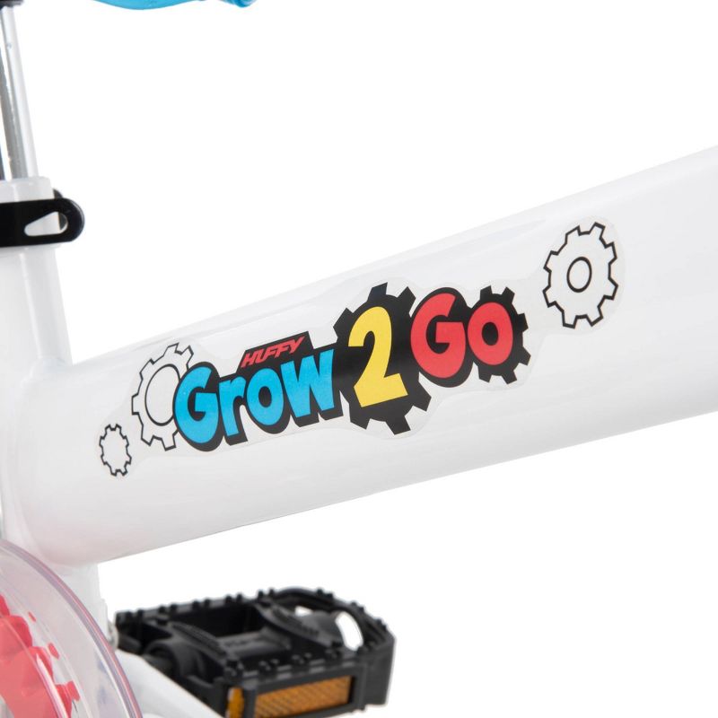 Huffy Grow 2 Go Conversion 12&#34; Kids&#39; Balance Bike - White/Blue, 5 of 12