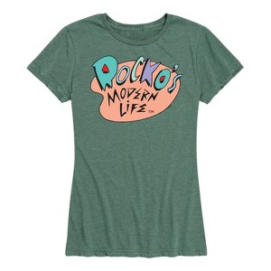 Women's - Rocko's Modern Life - Rocko Logo Short Sleeve Graphic T-Shirt - 1 of 4