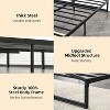 10 Inches High Metal Platform Bed Frame, Metal Slat Support, No Box Spring Needed - 3 of 4