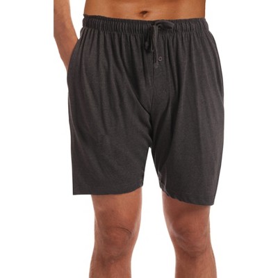 At The Buzzer Men's Pajama Shorts  -  Sleepwear Bottoms for Men with Pockets -  PJs