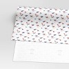 30” 25 sq ft Christmas Roll Wrap Dogs Sledding on Cream - Wondershop™ - 3 of 3