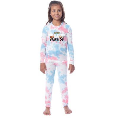 Friends The TV Series Girls Life Is Better With Friends Tie Dye Pajama Set Tie-dye