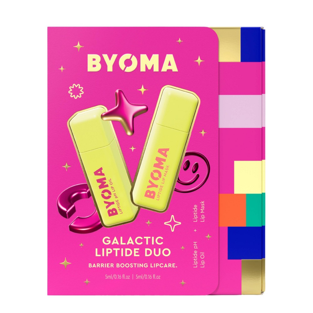 BYOMA Duo Gift Set - Liptide Lip Mask and pH Lip Oil - 2pc