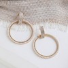 SOHI Women's Pearl White Party Stone Drop Earring - 2 of 4