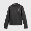 Girls' Faux Leather Jacket - art class™ Black - image 2 of 3