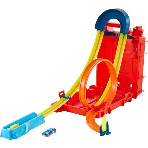 Hot Wheels Track Builder Unlimited Fuel Can Stunt Box Target