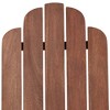 Teal Island Designs Chandler Dark Natural Adirondack Rocking Chairs Set of 2 - 2 of 4