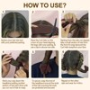 YEVYO Satin heatless hair curler, Lazy Natural Soft Wave DIY heatless curls for Sleep in Overnight, for All Hair Types - 4 of 4