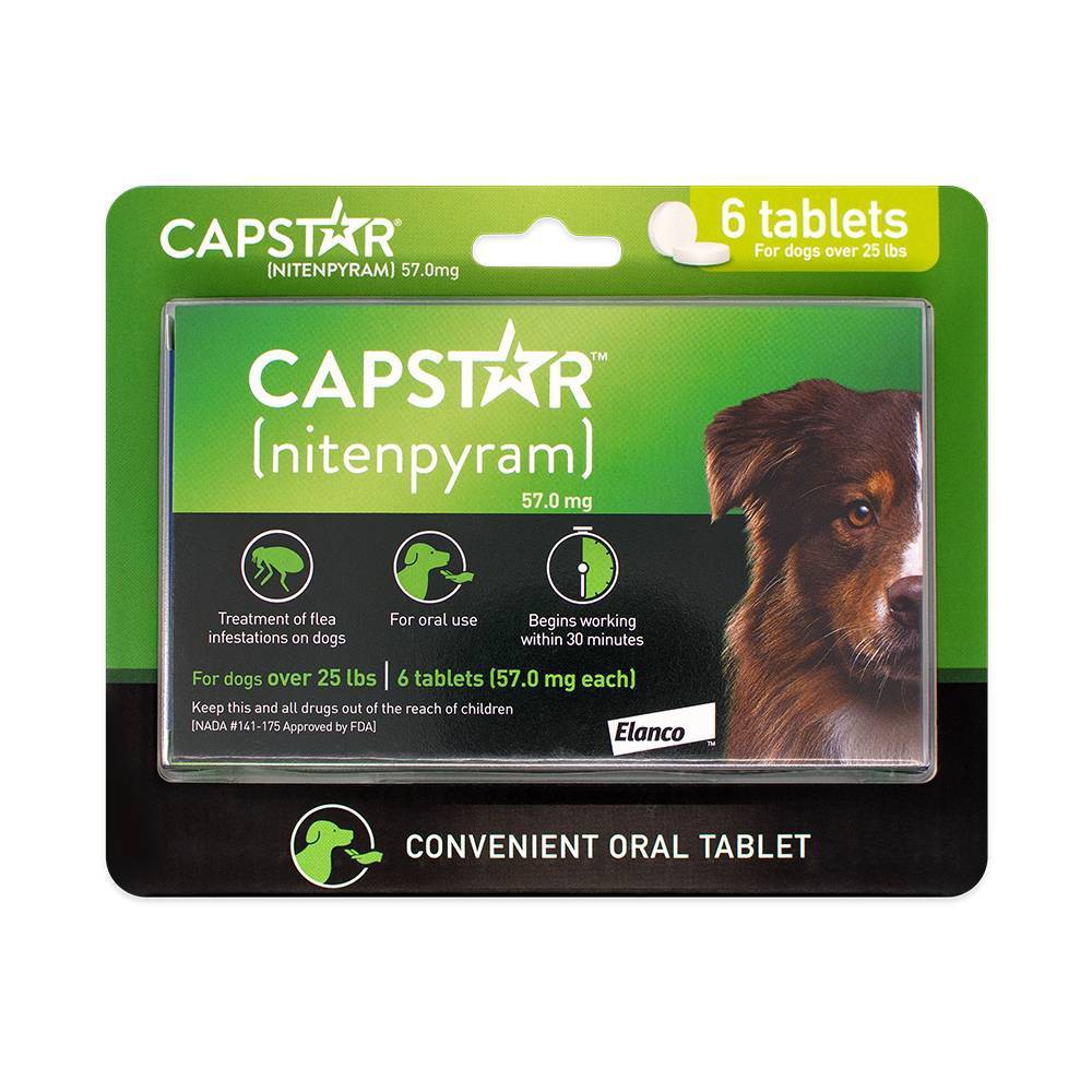 UPC 716688041548 product image for Capstar (Nitenpyram) for Dogs - 25lbs | upcitemdb.com
