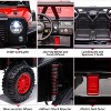24V 2-Seater Kids Battery Powered Ride-On Truck Car with Remote, LED Lights, Music, Suspension & 2 Motors - 2 of 4