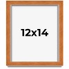 PosterPalooza | Classic Brown Picture Frame - UV Acrylic, Foam Board Backing, Hanging Hardware - 2 of 4