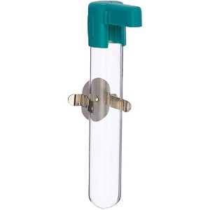 Prevue Pet Products BPV1188 6-Inch Glass Tube Bird Feeder with Strong Metal Slide Clip - 1 of 2