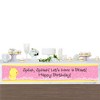 Big Dot of Happiness Pink Ducky Duck - Girl Happy Birthday Decorations Party Banner - 3 of 4