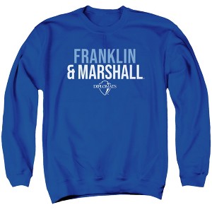 Franklin & Marshall College Official Stacked Adult Crewneck Sweatshirt - 1 of 4