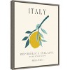 Amanti Art Italy Travel Poster Bella Italia by Chayan Lewis Canvas Wall Art Print Framed 16 x 20-in. - 2 of 4