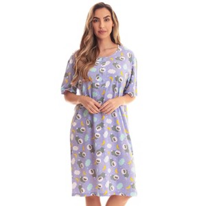 Just Love Short Sleeve Nightgown Sleep Dress for Women - 1 of 3