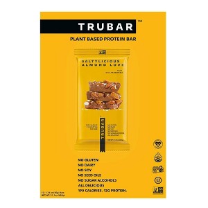 TRUBAR 12g Plant Based Protein Bars - Saltylicious Almond Love - 12ct - 1 of 4
