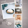 Evideco French Home Goods Versatile Soap Dish with Bamboo Tray - Bathroom Organizer for Stylish and Functional Storage - 3 of 4