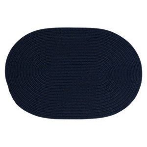 Colonial Mills Boca Doormats - Navy 26" x 40" - 1 of 1