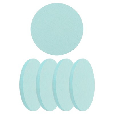 Unique Bargains Diatomite Water Absorbent Non-Slip Soap Dish Drying Mats 4" x 4" 5 Pcs