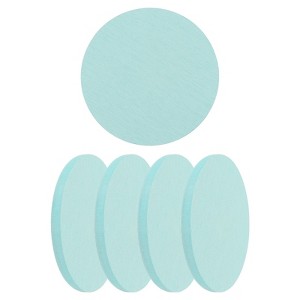 Unique Bargains Diatomite Water Absorbent Non-Slip Soap Dish Drying Mats 4" x 4" 5 Pcs - 1 of 4
