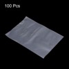 Unique Bargains Ultra-tough Transparent Tear-resistant Dust-proof Packaging Bags 100 Pcs - 3 of 3