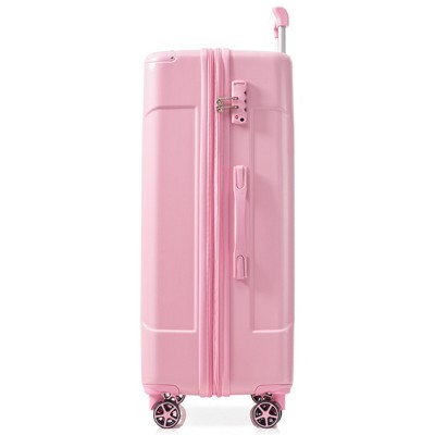Cesicia Hardshell Luggage, Lightweight Durable ABS Suitcases with Double Wheels, Expandable 28-inch Checked Luggage