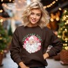Simply Sage Market Women's Graphic Sweatshirt  Christmas Vibes Santa - 2 of 4