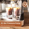 ZAFRO Espresso Machine 20 Bar, Stainless Steel Expresso Coffee Machines with Grinder, Latte & Cappuccino Machine with Milk Frother Steam Wand for Home - 4 of 4