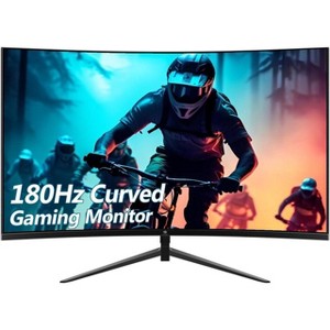 Z-EDGE 24" 1080P Full HD 180Hz 1ms Ultra Thin Frame Curved Gaming Monitor, FreeSync, HDMI, DisplayPort - 1 of 4