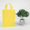 Unique Bargains Vertical Style Non-Woven Travel Storage Grocery Tote Bag 10 Pcs - 4 of 4