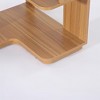Resenkos Bookshelf, Bookcase Standing Shelf Unts,6-Tier Corner Bookshelf, 64.96" Corner Bookcase with Anti-Drop Panel,Wood Grain Brown - 4 of 4