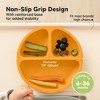 3-Pack Prep Suction Plates for Baby, 100% Silicone Toddler Plates, BPA-Free Divided Baby Plates with Suction - 4 of 4
