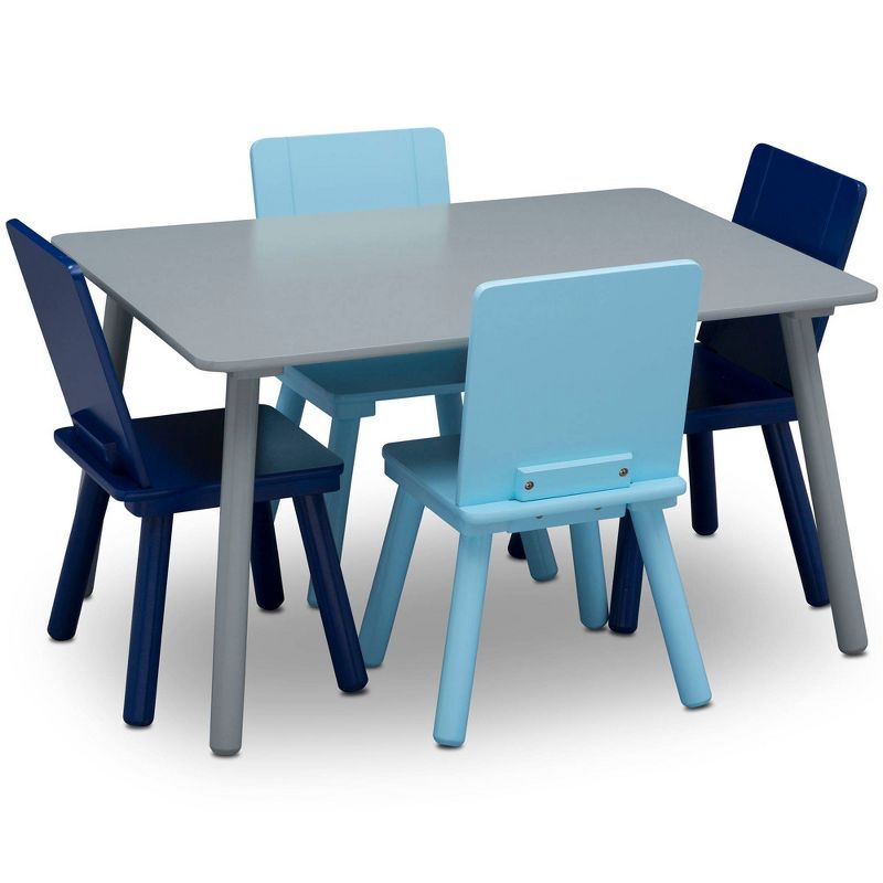 Delta Children Kids' Table and Chair Set 4 Chairs Included, 6 of 13