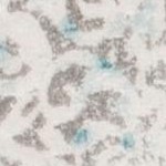 turquoise/ivory
