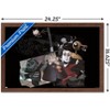 Trends International Disney Tim Burton's The Nightmare Before Christmas - Distorted Group Framed Wall Poster Prints - 3 of 4